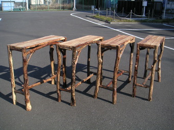 流木テーブル　オリジナルタイプ